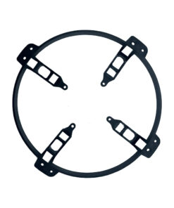 SUPPORT MOTEUR SIMPLE 200MM PA6 FV NOIR