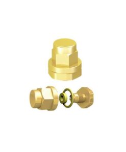 SOUPAPE SCHRADER R290+Tube CU 1/4" - 140BAR