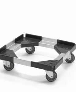 CHARIOT EN ALUMINIUM ET ABS POUR GENIUS 35X35  (115833)
