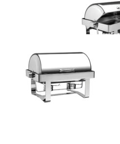 CHAFING PLAT ROLTOP 180º, S/S (045F.0526B.16)