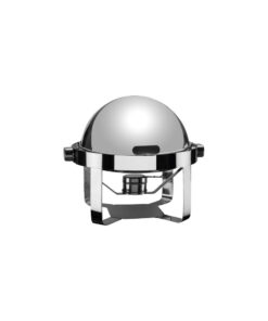 CHAFING PLATO REDONDO CON TAPA ROLTOP S/S (045K 0526D.07)