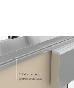 ACCESSOIRE. VEX 938 RAIL PORTE ACCESSOIRES DELI